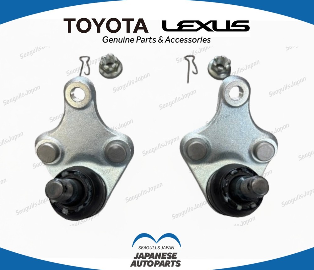Toyota Genuine OEM Suspension Ball Joint, Front Lower LH & RH 43330-49215 x 2