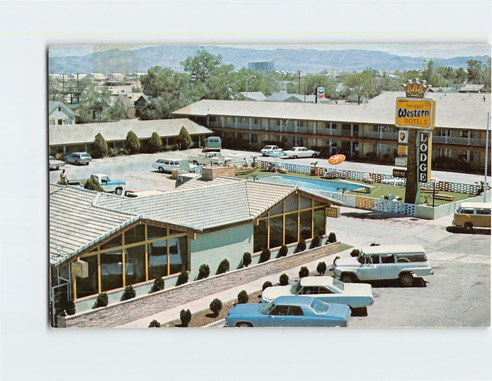 Postcard El Capitan Motor Lodge & Casino Hawthorne Nevada