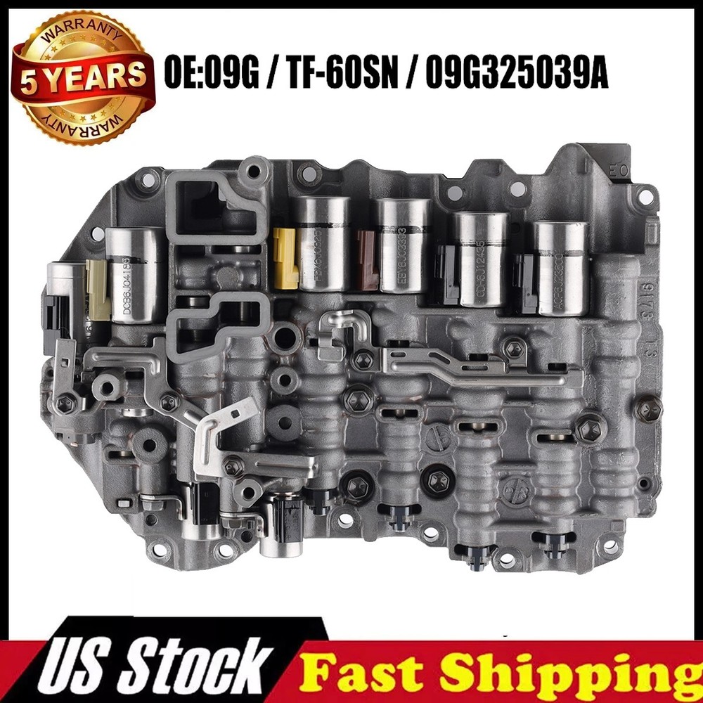 09G 09G325039A Valve Body w/ Solenoid For VW Jetta Beetle Mini Cooper Audi TT ..