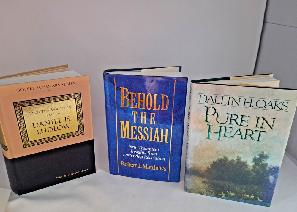 Signed Dallin H Oaks Pure in Heart Book LDS Collector's Bundle Elder Hansen