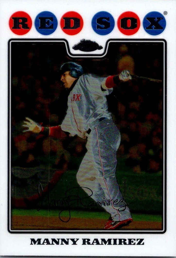 2008 Topps Chrome #60 Manny Ramirez