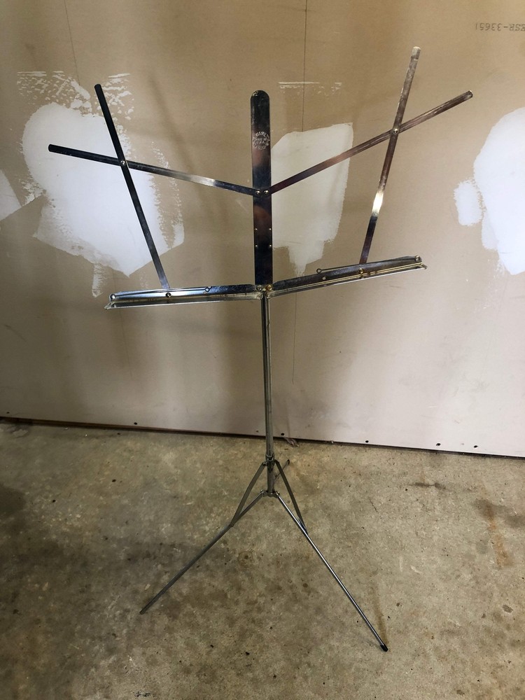 Hamilton Compact Stainless Steel Folding Music Stand