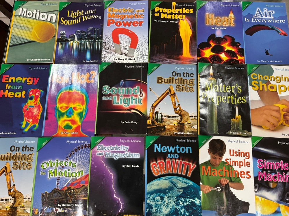 NEW DK SCOTT FORESMAN PEARSON 4th GRADE PHYSICAL SCIENCE LOT 18 LEVELED  BOOK