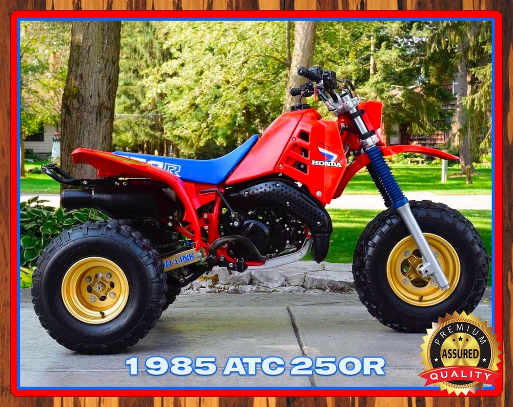 Honda - ATC  250R - 1985 - Metal Sign 11 x 14