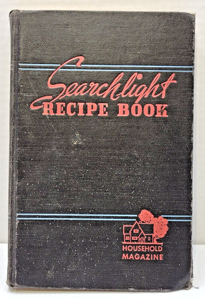 1942 Vintage Searchlight Recipe Cookbook Household Magazine 15th Printing