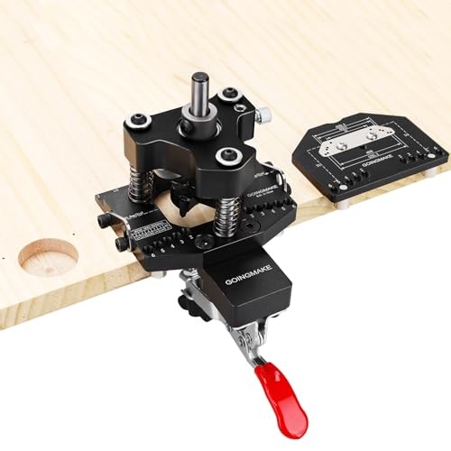 3-Axis Concealed Hinge Jig Ultra with Extra Hinge Screw Hole Guide and Quick