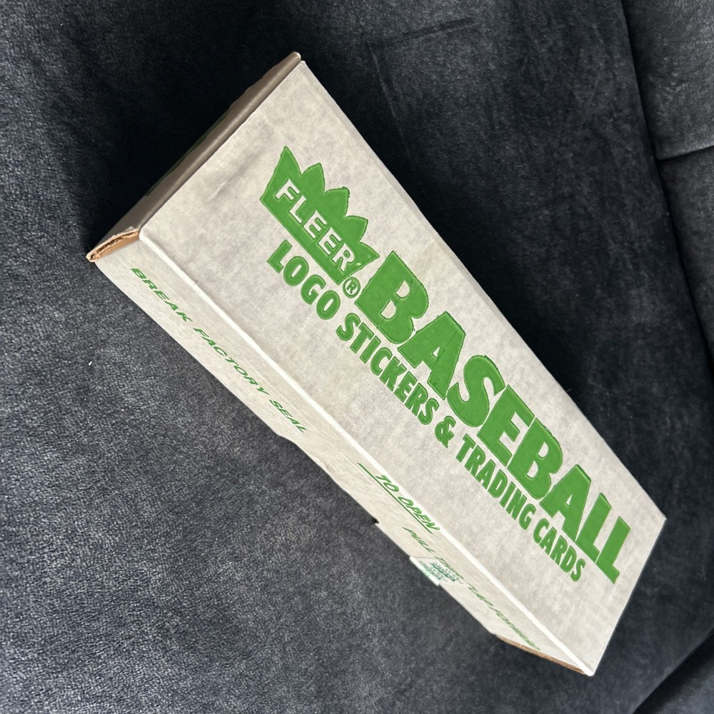 1988 Fleer Baseball Card Complete Set, Factory Sealed Set,1988 Fleer Baseball