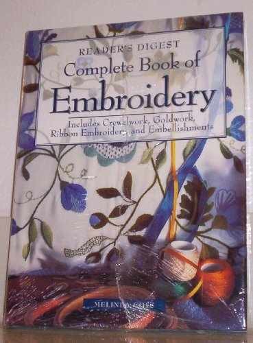 The Complete Book of Embroidery - Hardcover, by Coss Melinda - Very Good b