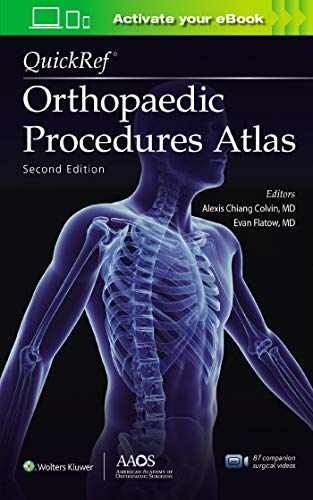 QuickRef® Orthopaedic Procedures - Paperback, by Colvin M.D. Alexis - Very Good