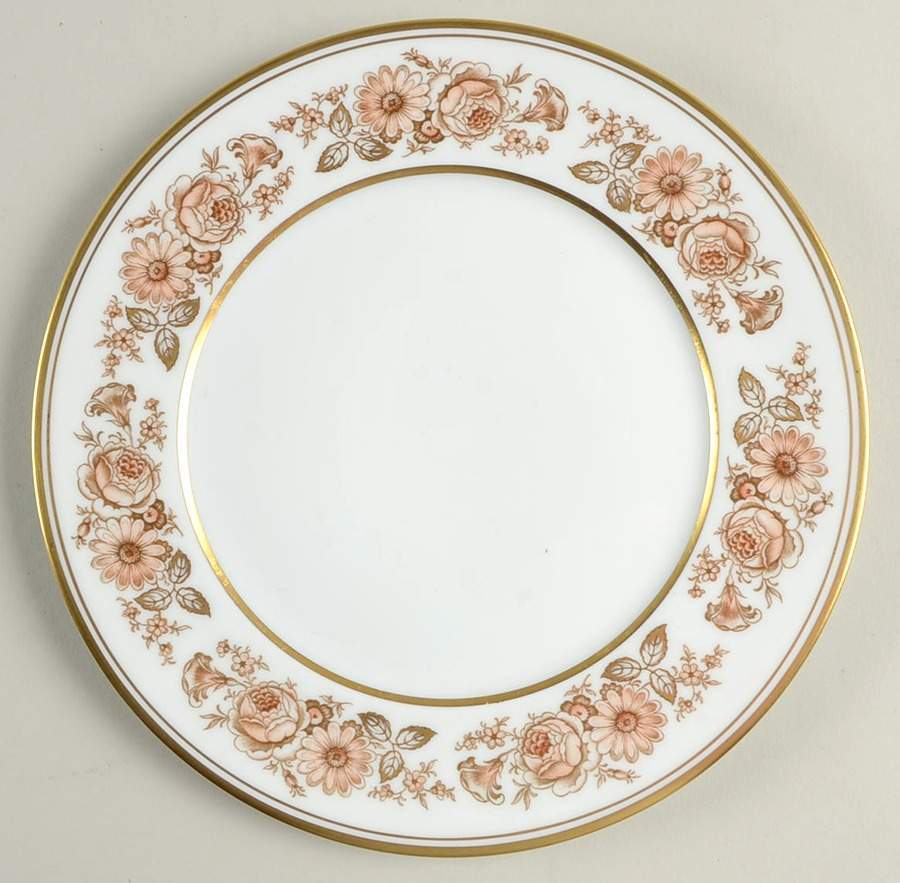Furstenberg Gerverot Rose  Salad Plate 158779