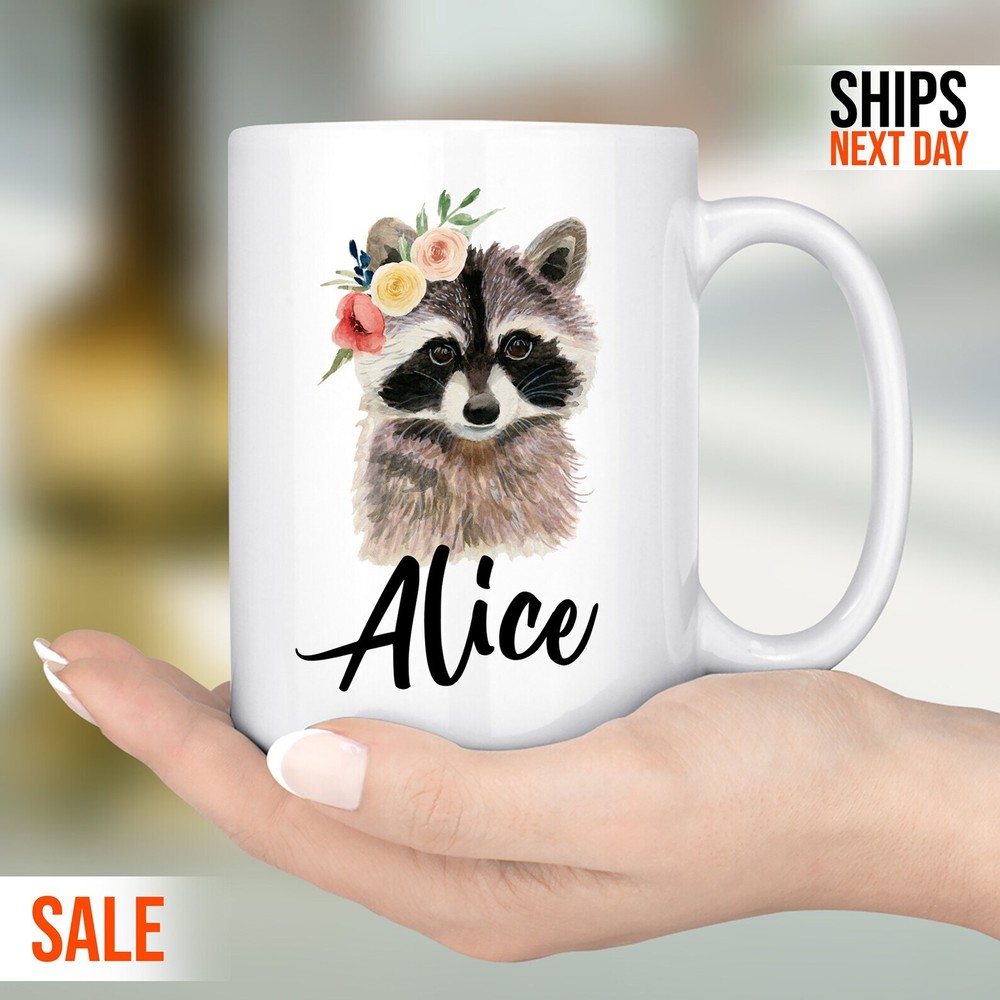 Custom Animal Mug Customname Mug Gift For Her Gift Mug For Her Deer Mug Pet Mug