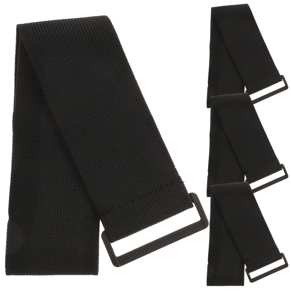 4pcs Hook and Loop Strap Elastic Strap Multipurpose Reusable Cinch Strap US