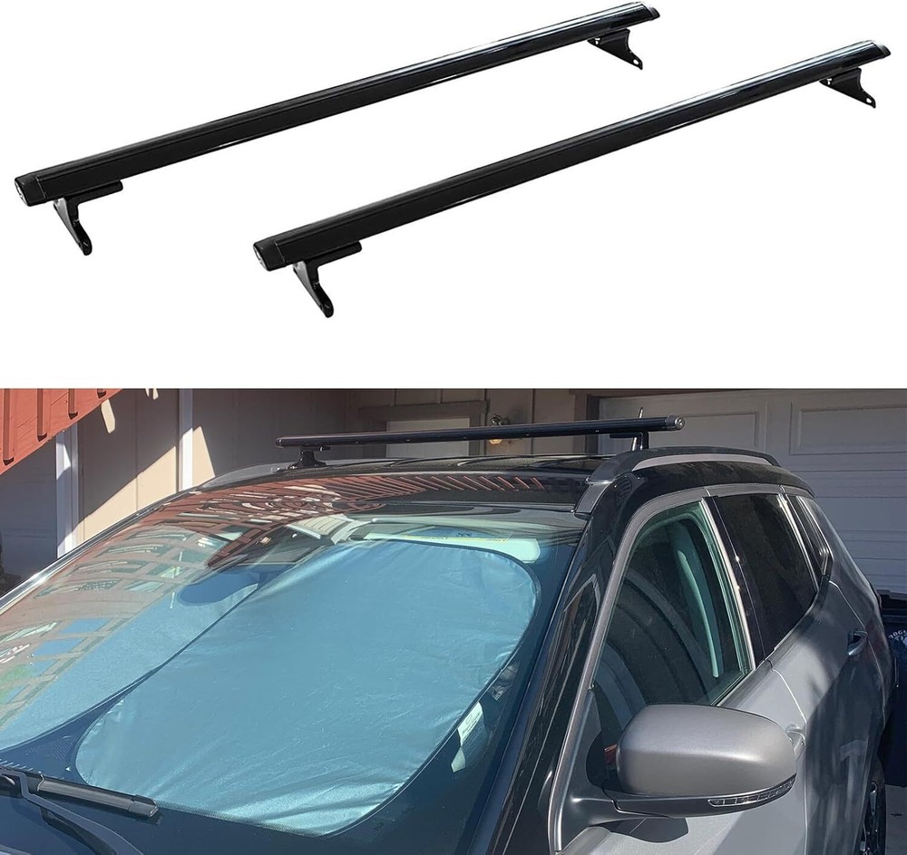2011-2017 Jeep Compass Cross Bar Roof Rack System Luggage Carrier Rails