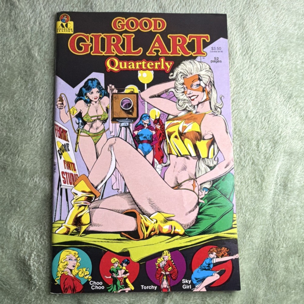 Good Girl Art Quarterly #1 1990 AC Comics Higher Grade Comic Book RY63-100-image