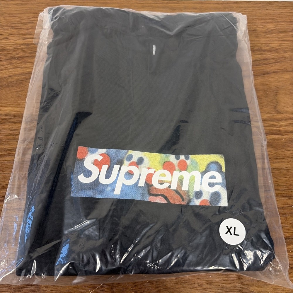 Olaolu Slawn x Supreme “This isn’t Real Supreme” T-shirt Size XL (Black)