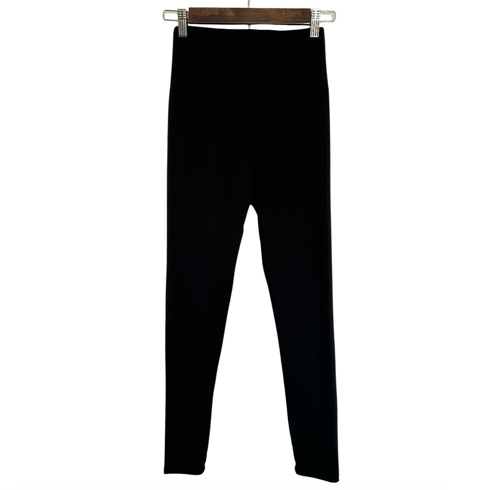 Leggings Womens Small S Black Yoga Athletic Workout Activewear Workout Pullover