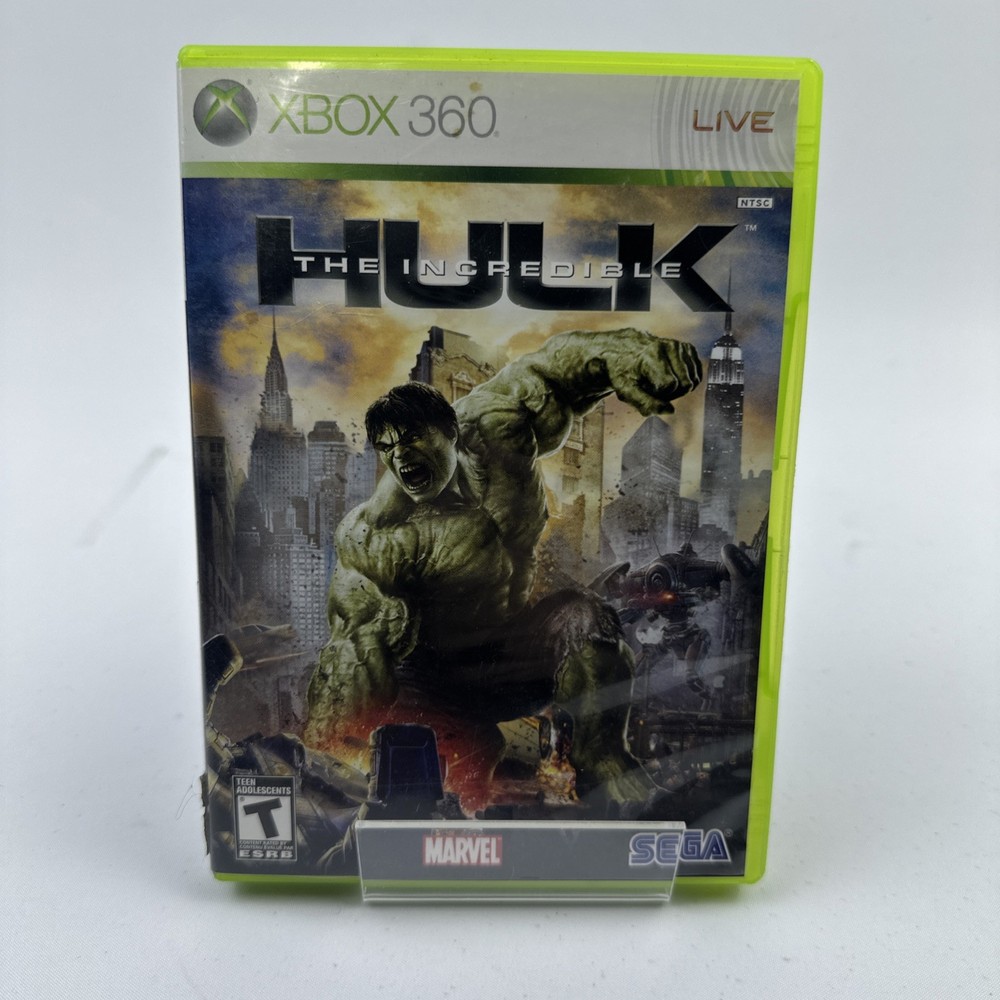 The Incredible Hulk CIB Xbox 360 Complete w/ Manual