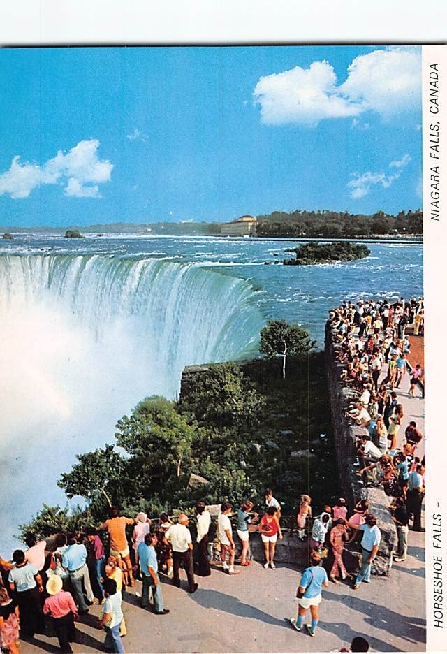 Postcard Horseshoe Falls Niagara Falls Ontario Canada