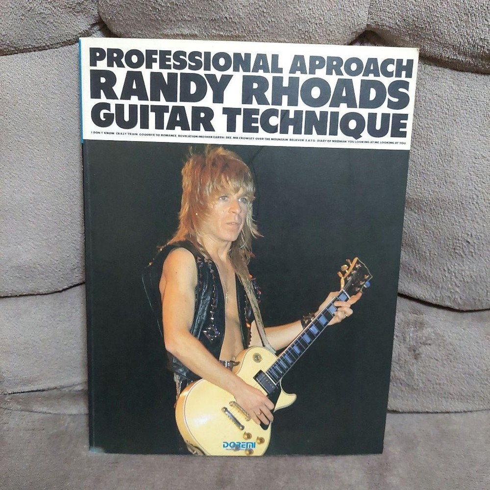 Randy Rhoads Guitar Technique Sheet Music