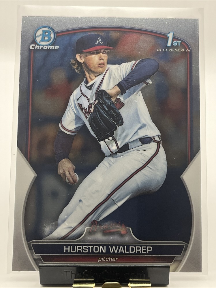 2023 Bowman Draft Chrome 1st Hurston Waldrep #BDC-114 Braves