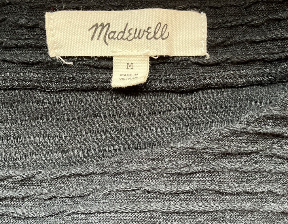 madewell medium top long sleeve shirt
