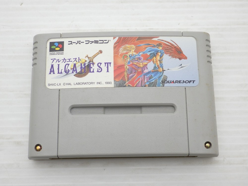 Alcahest Super Famicom/SNES JP GAME. 9000025339988