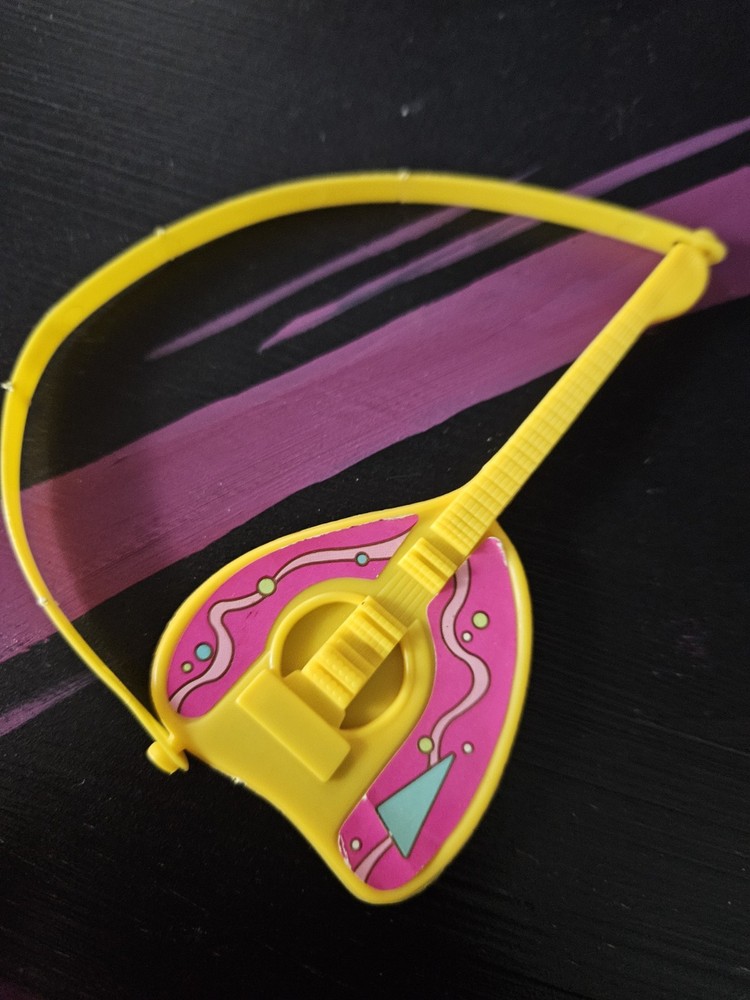 Barbie sensations Yellow & Pink Guitar replacement piece