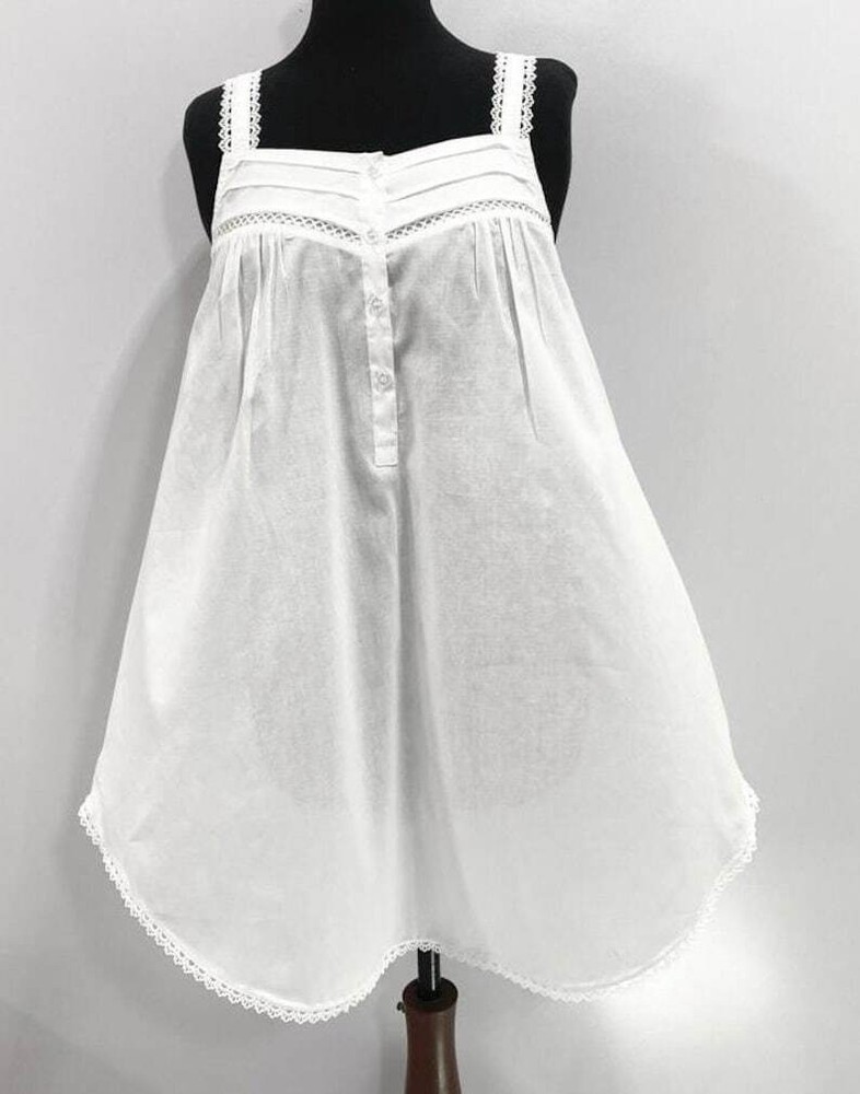 SoieRose 100% Cotton Victorian Nightgown - SR-1001