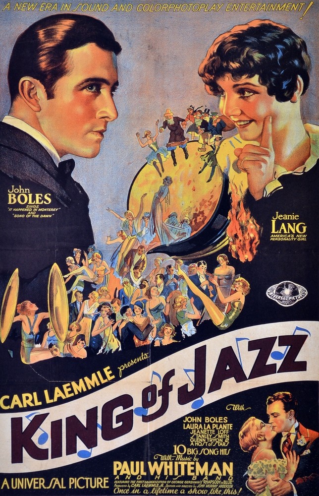 Carl Laemmle King of Jazz. Movie Decorative Poster. Home Graphic Art Design 4030