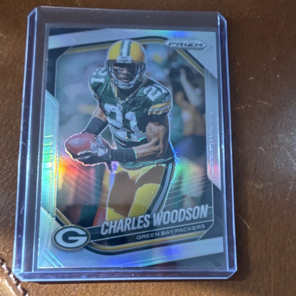 2025 Panini Prizm Football Charles Woodson silver #119 Green Bay Packers