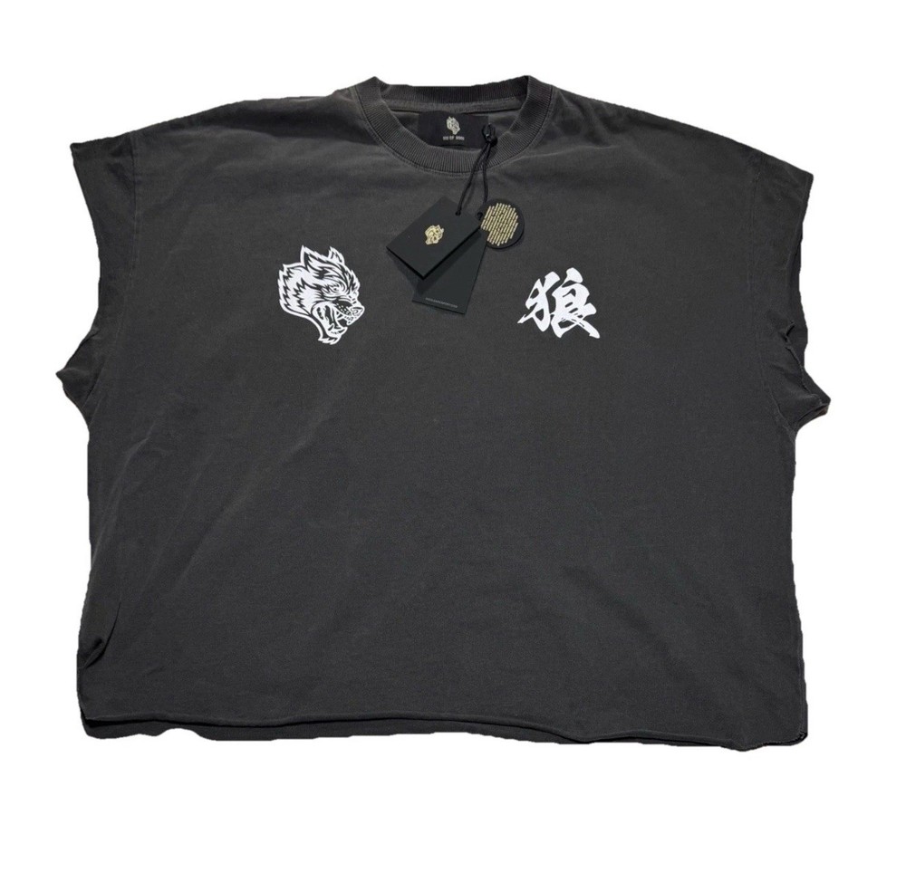 NWT Darc Sport Grunge Cut T-Shirt Wolf Black Mens Large 381/2000 Limited Edition