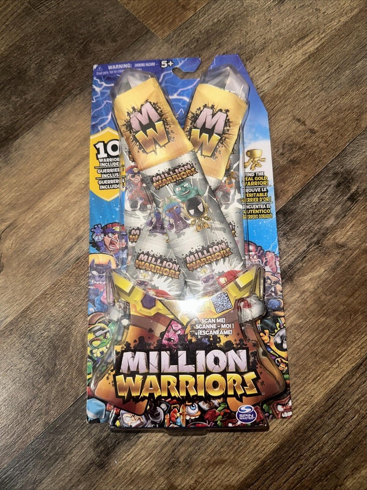 Million Warriors 10-Pack Blind Mini Figure Mystery Toy 1 Rare Guaranteed New