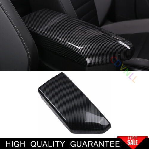 For Volkswagen Jetta Mk7 19-2022 Carbon Fiber Central Console Armrest Box Cover
