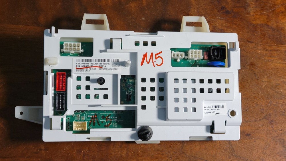 W10916483 Whirlpool Washer Control Board Shipped In 24hrs Or Less Free Shipping