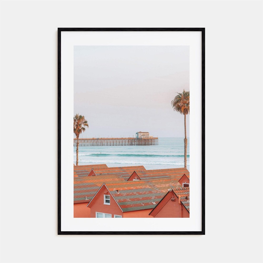 Oceanside Colorful Poster Print No 3 Oceanside Photo Art Oceanside Decor