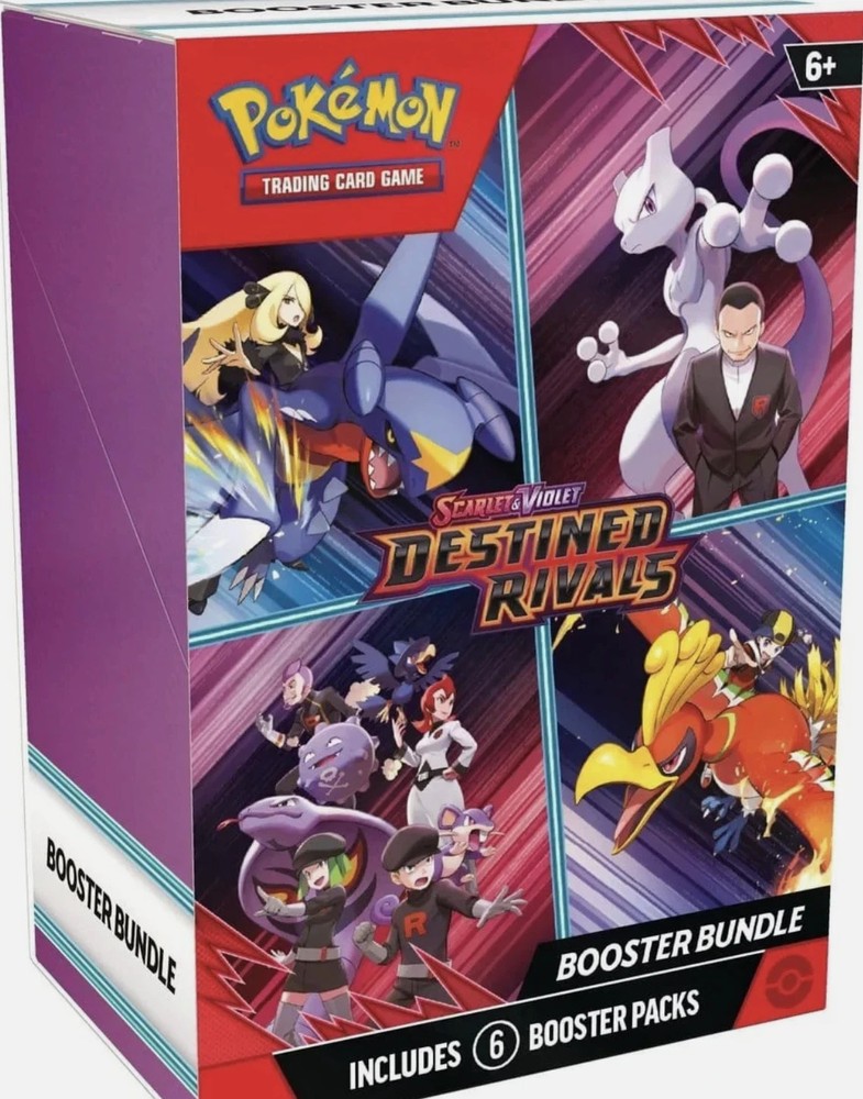 Pokemon Destined Rivals SV10 Booster Bundle. Fast shipping all over the USA