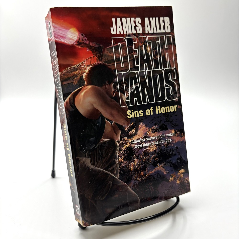 James Axler Death Lands Sins of Honor Paperback Post-Apocalyptic Fiction Book