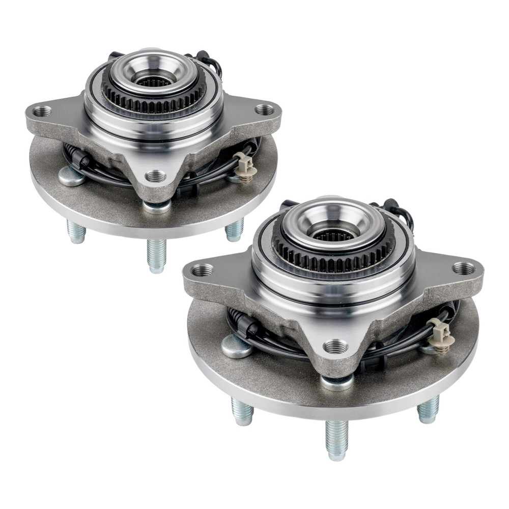 Front Wheel Bearing Hubs Assembly for 2004 2005 2006 Ford F-150 Expedition 4WD