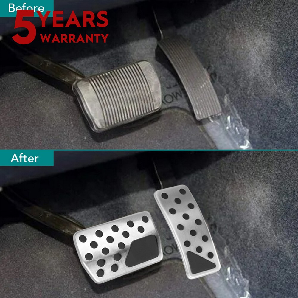 For 2011-2021 Jeep Grand Cherokee Dodge Durango Foot Brake Gas Pedal Pad Cover