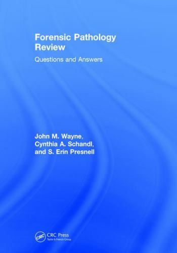 Forensic Pathology Review Q&A Hardcover by John M Wayne