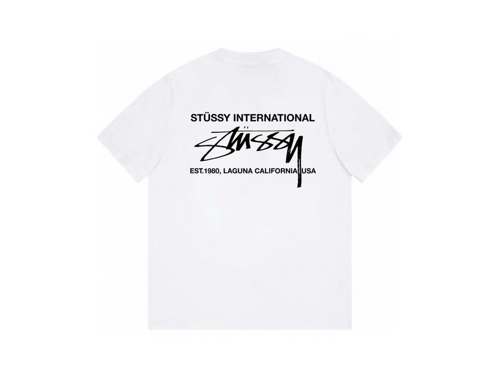 Stussy 2026 SMOOTH INTERNATIONAL LS TEE S/M/L/XL White / Black