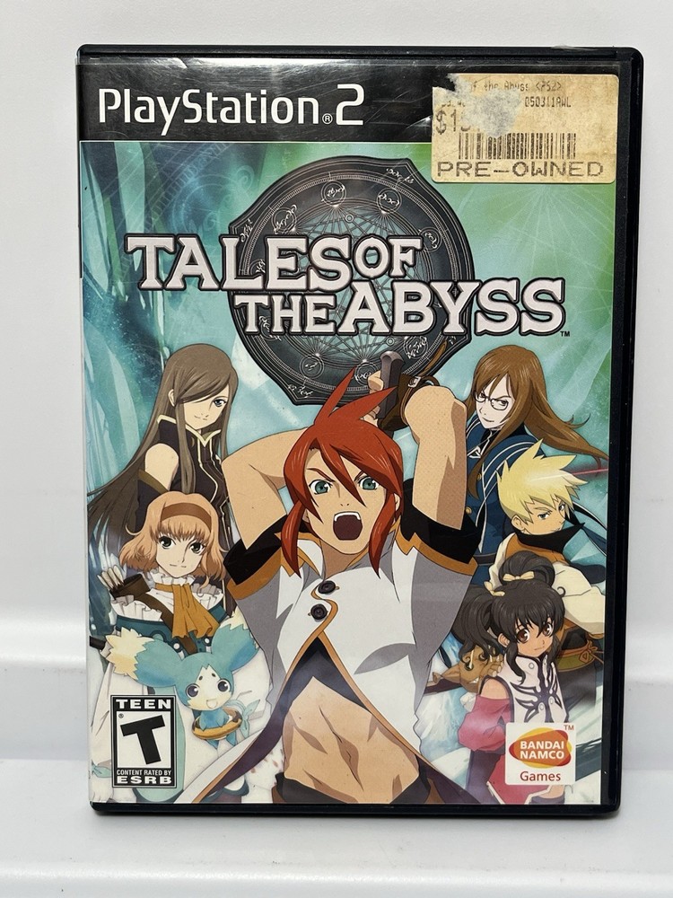 Tales of the Abyss (Sony PlayStation 2, 2006) PS2 Complete CIB - Tested