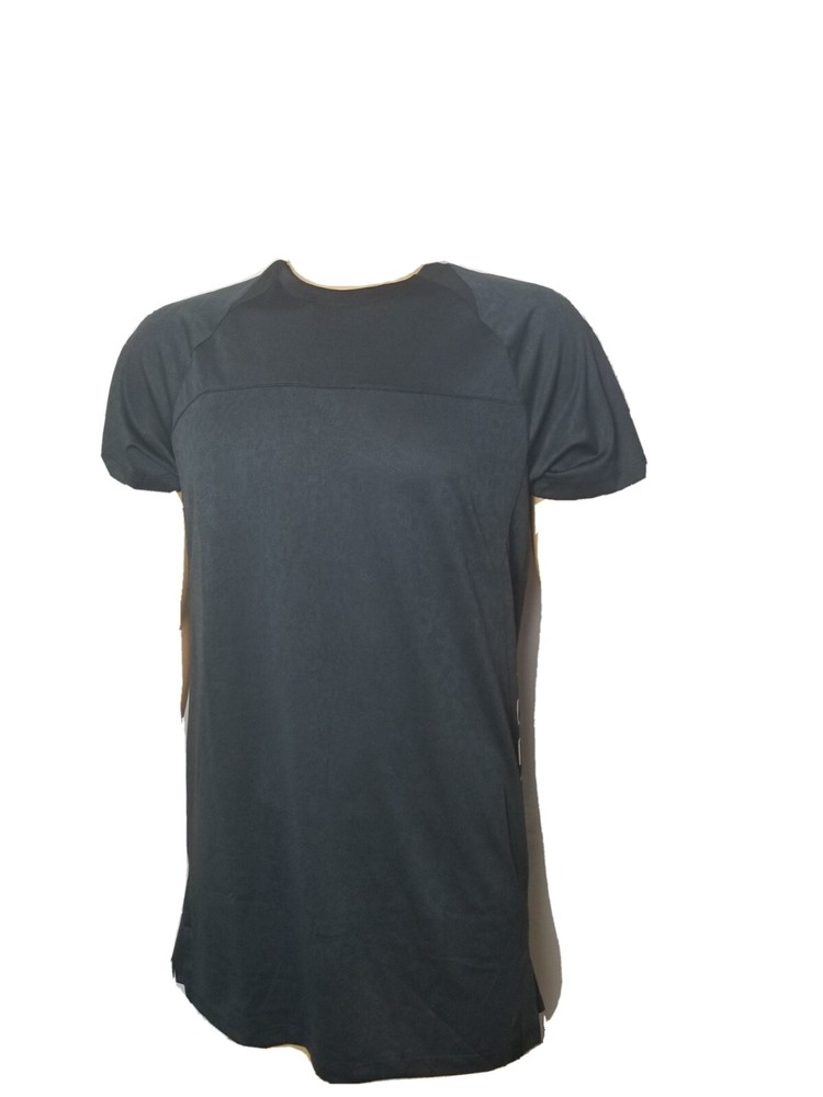 Spyder Active Mens Shirt Black Proweb Solid Breathable Quick Dry Stretch NWT New