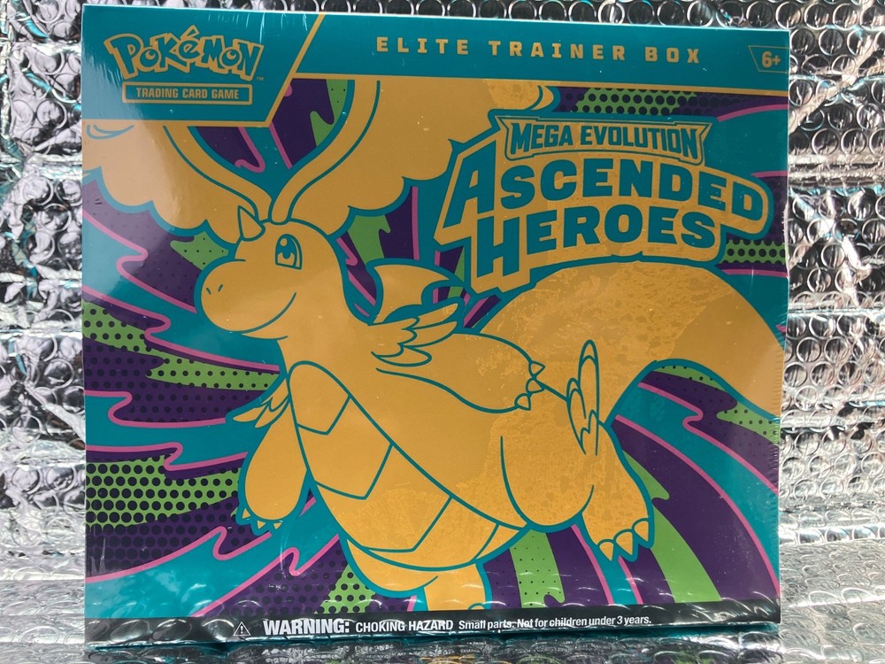 Pokemon TCG:  Ascended Heroes Factory Sealed Elite Trainer Box