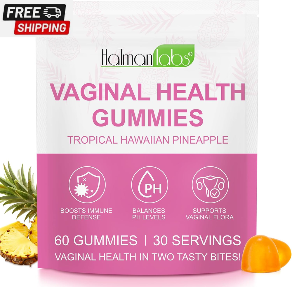 Vital Vaginal Probiotics for Women pH Balance Feminine Gummies Support Feminine Health