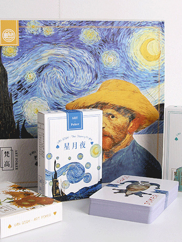 New Vincent Van Gogh Playing Cards Poker Size Deck Custom Limited Edition Cards