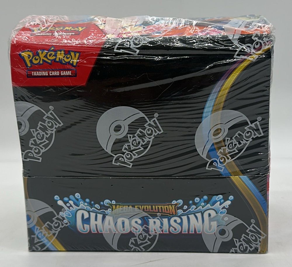 Pokemon TCG Mega Evolution Chaos Rising ME04 Booster Box SEALEDPROBSTEIN123 is actively accepting CONSIGNMENTS !!