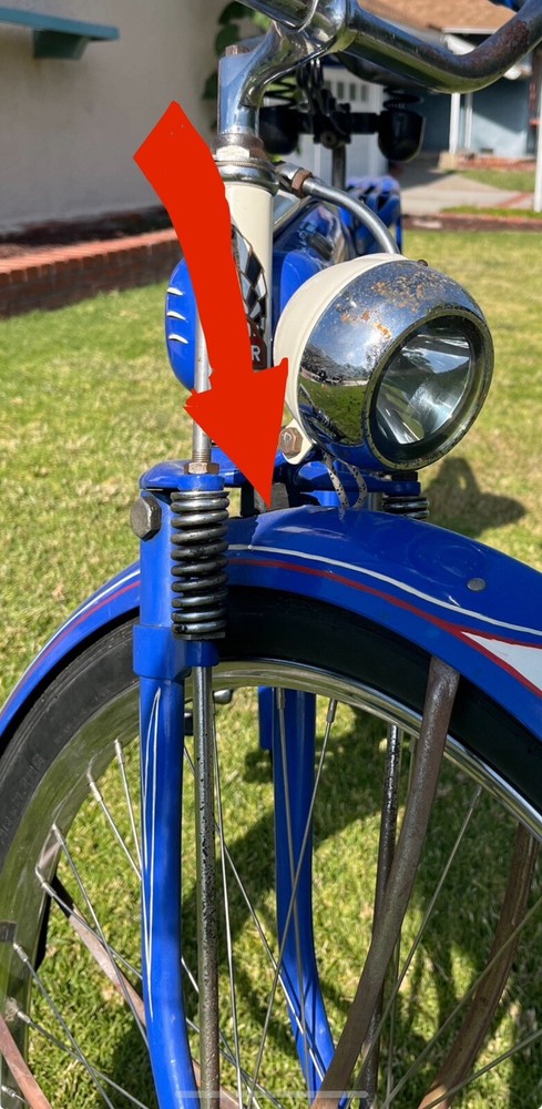 Roadmaster Prewar CWC Shockmaster / Springer Bicycle Fork Bushing / Spacer