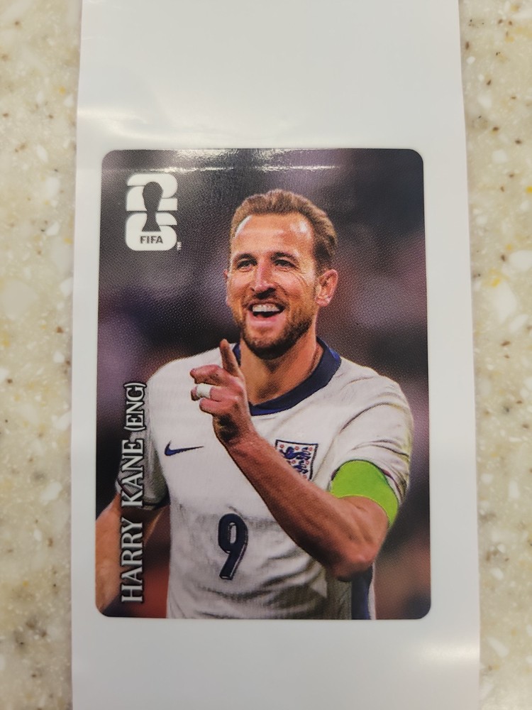 Harry Kane England FIFA 2026 World Cup Soccer Sticker Panini Coca Cola Sports