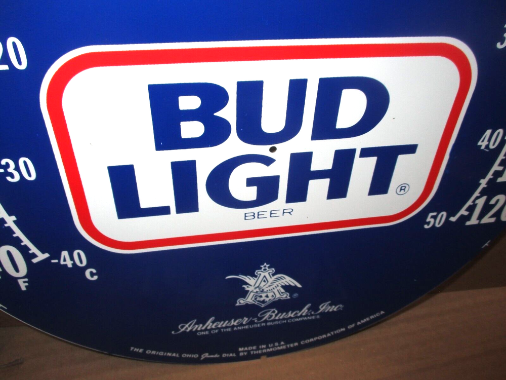 BUD LIGHT BEER - (Colletors Item) - MADE USA - 12